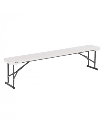 Banc polyéthylène 183 cm - couleur beige