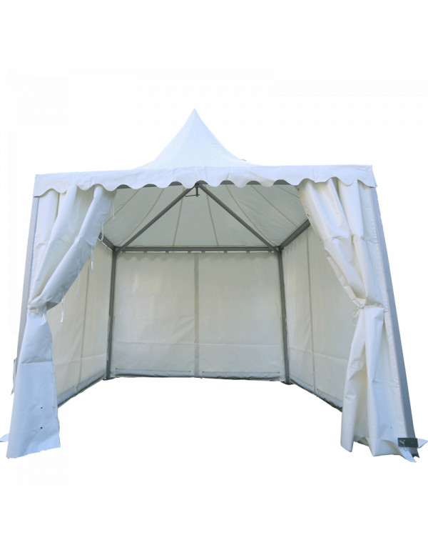 Tente Pagode Alu Garden - 3x3 - Ht 2,20m - toit + armature